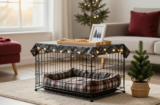 Decorate Dog Crate for Christmas on a Budget: 10 Ideas Under $25
