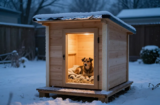 Cozy Up Pups Warm Dog House Winter Ideas for Freezing Nights