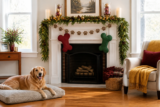 5 Fur-Safe Dog Christmas Decoration Ideas for Your Mantel