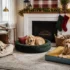 5 Christmas Dog Room Ideas with Bold Festive Color That Pop